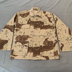 Rothco Ultra Force BDU Jacket Mens Medium Regular Military Shirt 4 Pocket Camo